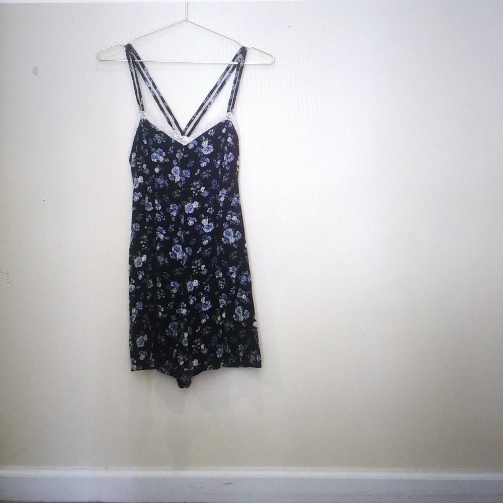 Forever 21 Double Spaghetti Strap Romper